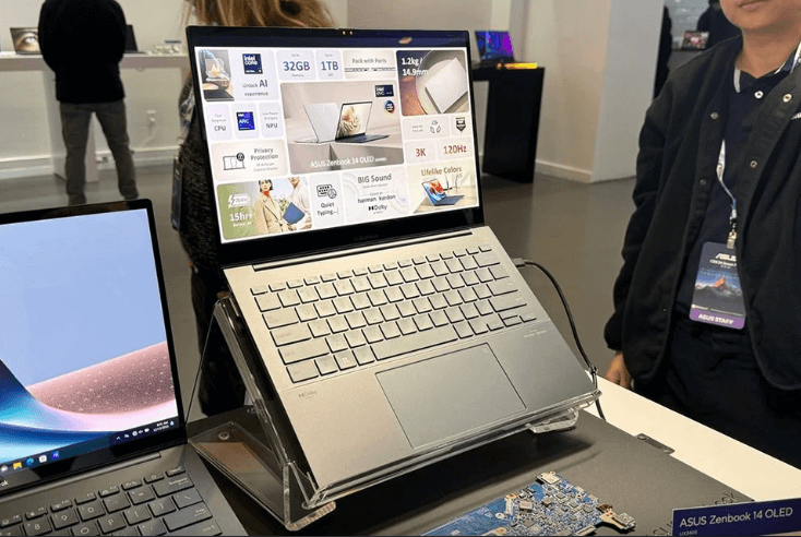 Picture for news item Asus giới thiệu laptop OLED ZenBook 14 với CPU Intel Core Ultra