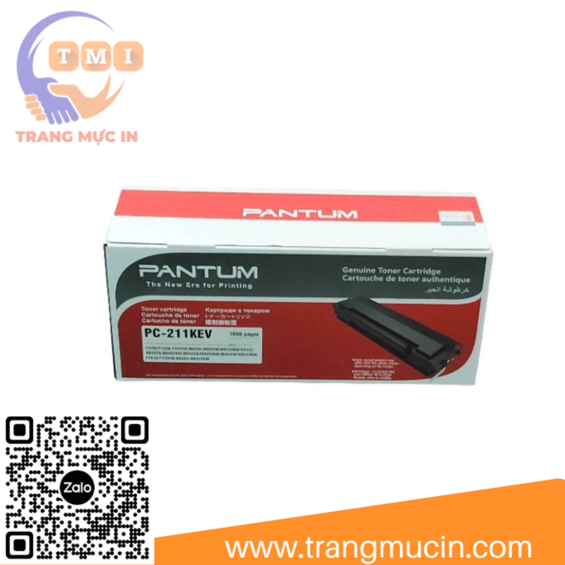 Picture of Hộp Mực In Pantum PC- 211KEV Black