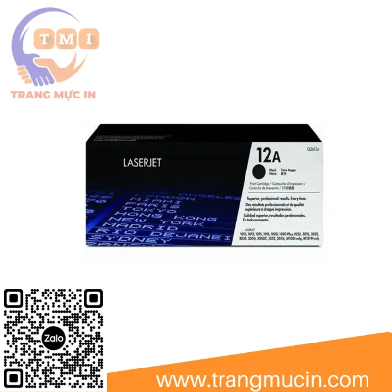 Mực in HP 12A chính hãng Q2612A