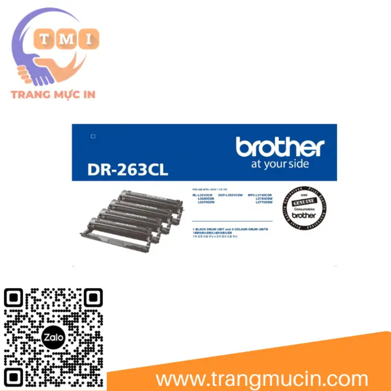 Picture of Cụm Drum (Trống) Brother DR-263CL