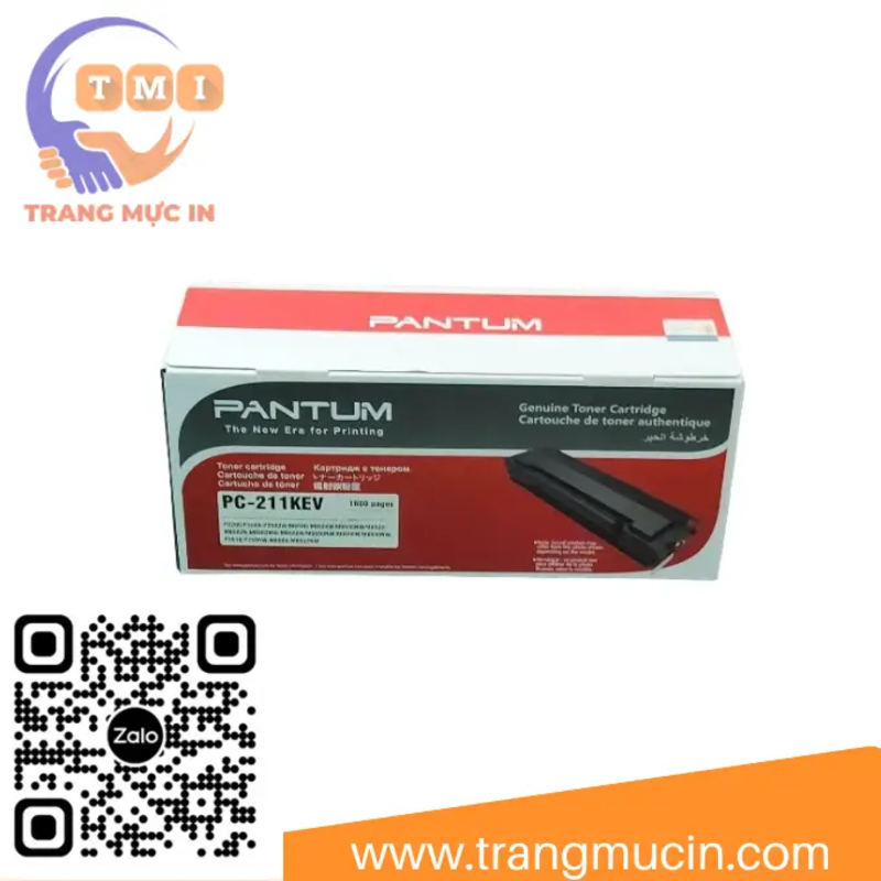 Picture of Hộp Mực In Pantum PC- 211KEV Black Toner