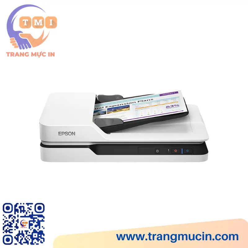 Picture of Máy Scan Epson DS-1630 (25 trang A4/Mặt Kính/Khay ADF 50 tờ)