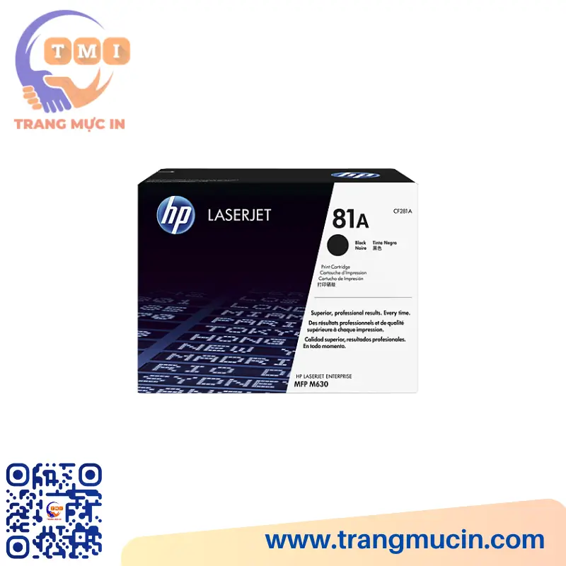 Picture of Hộp Mực In HP 81A - CF281A 