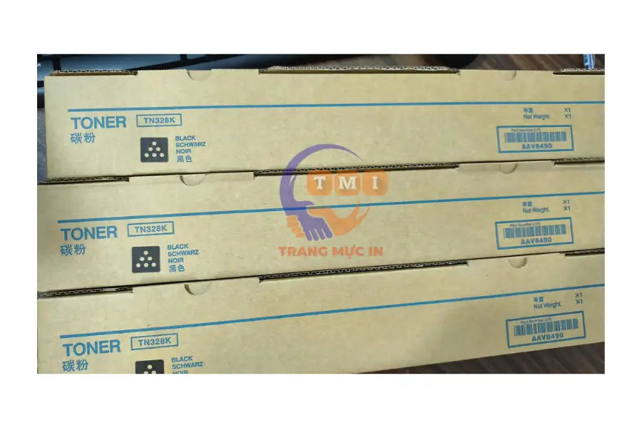 Hộp mực TN328 cho máy photocopy Konica Minolta Bizhub