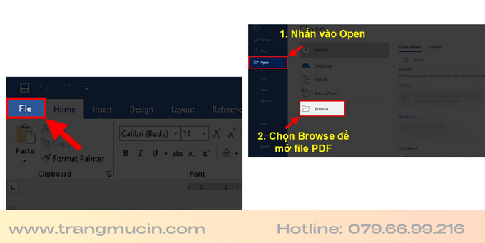 Cách in tài liệu PDF trên máy in Brother HL-B2100D