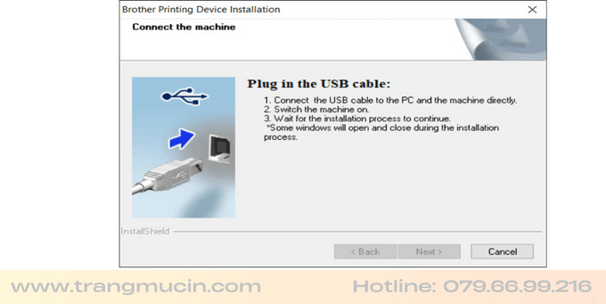 hướng dẫn cài đặt máy in Brother DCP-T310 bước 6