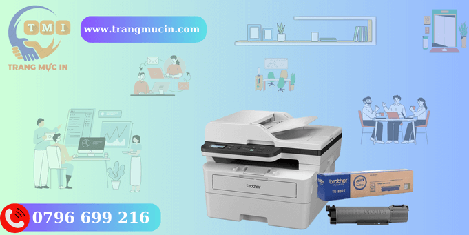 Máy in Brother MFC-B7810dw đa chức năng