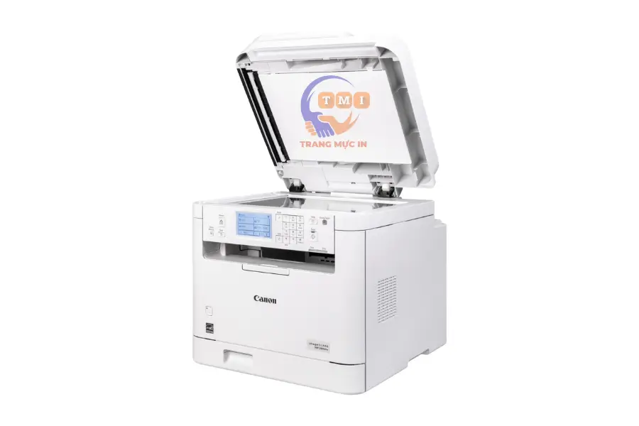 Máy in Canon MF 289dw mở nắp ADF lên
