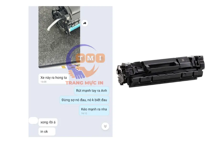 Cách thay hộp mực 072 cho máy in Canon MF284dw, MF289dw
