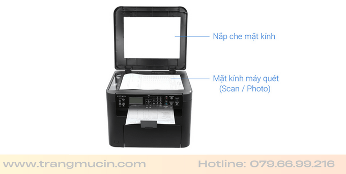 hướng dẫn cách scan tài liệu máy in canon mf 241d