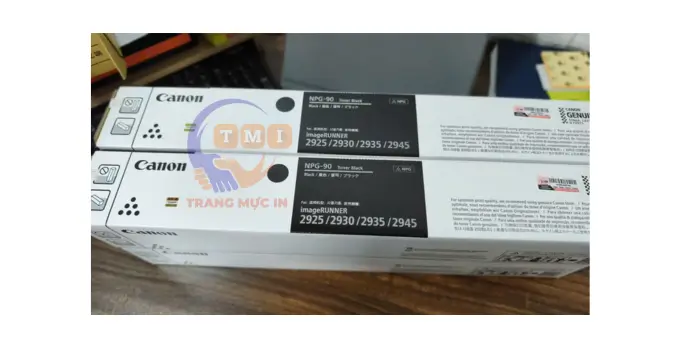 Ống mực Canon NPG-90 chính hãng dùng cho máy photocopy Canon iR 2925i 2930i 2935i 2945i