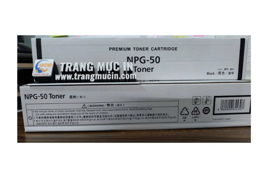 Hộp mực NPG-50 cho máy photocopy Canon iR 2535/2535w/2545/2545w