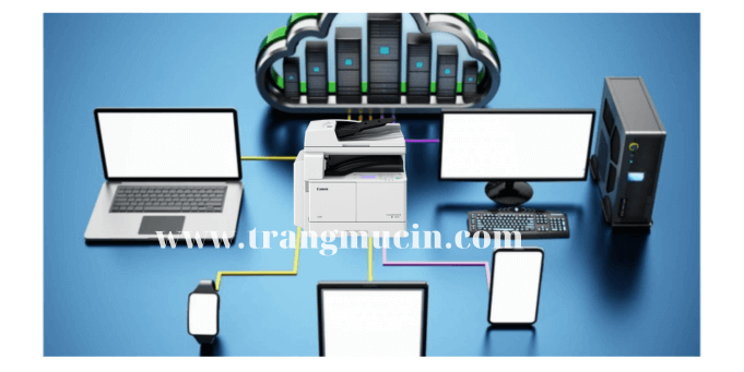 máy in photocopy canon ir 2006n kết nối wifi