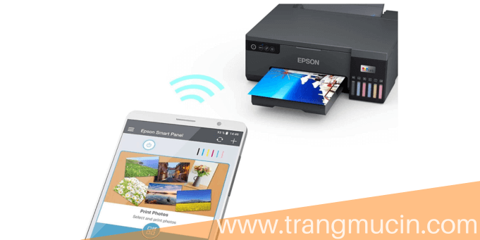 kết nối điện thoại thông mình với máy in epson l18050 thông qua ứng dụng epson iprint app