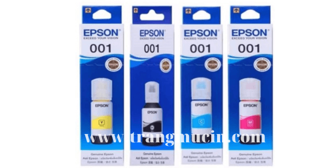 hộp mực epson 001 dùng cho máy in epson l4150, L4160, L6160, L6170