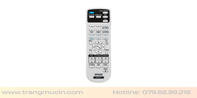 hướng dẫn cách sử dụng remote máy chiếu epson