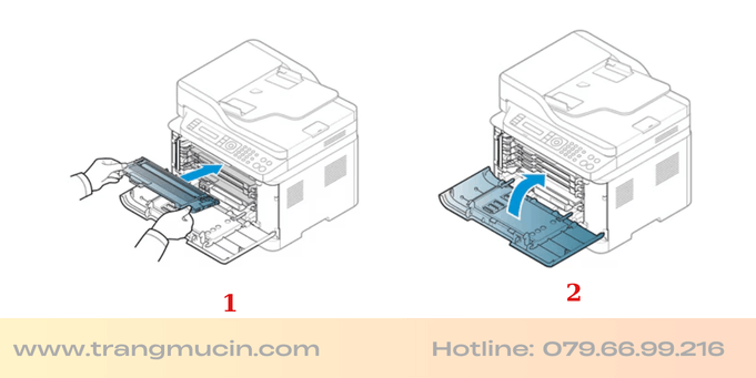 Hướng dẫn cách Thay mực máy in HP Color Laser 150A, 150nw, MFP 178nw, 179fnw