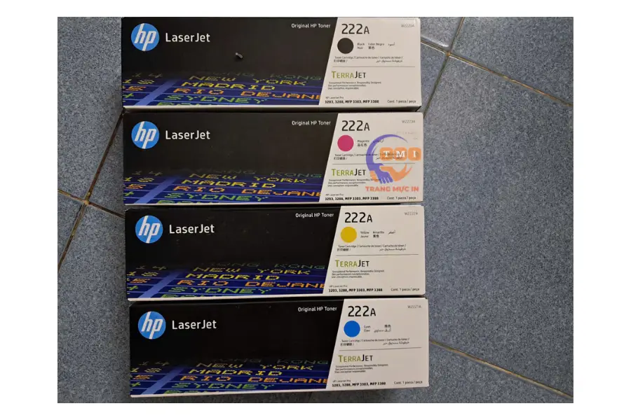 Hộp mực máy in HP Color LaserJet Pro 3203dw / MFP 3303fdn - HP 222A