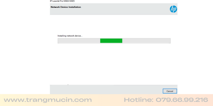 hướng dẫn cài cài đặt máy in hp laserjet pro m404dw bước 7