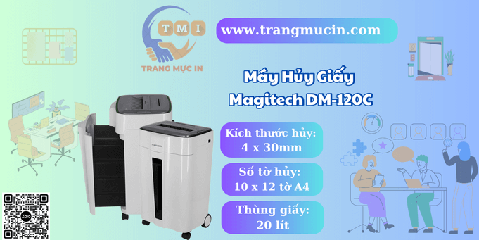 Máy hủy giấy Magitech DM-120