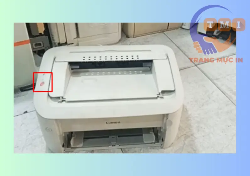 Máy in Canon LBP 6030 nhấp nháy đèn đỏ