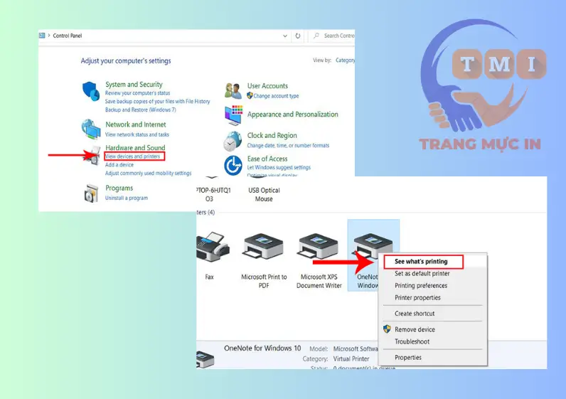 Cách xóa lệnh in bị kẹt Canon 2900