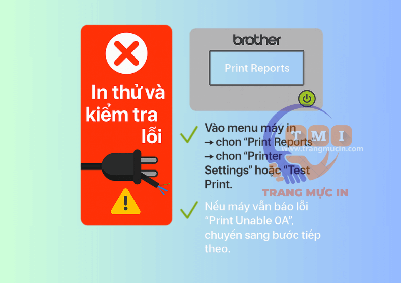 Lỗi “Print Unable 0A”máy in Brother - 5