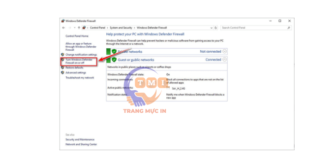 Cách bật tắt tường lửa trên Win 10, 11