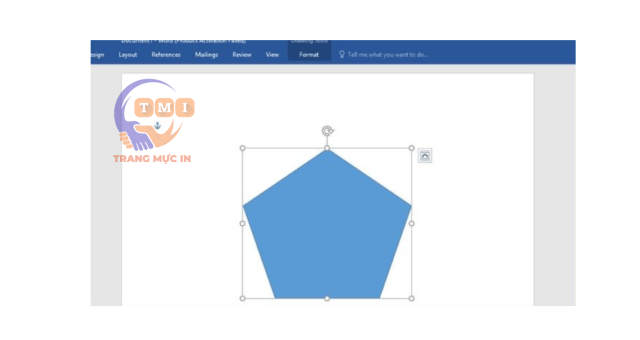 Cách chèn ảnh vào Shape trong Word - 1