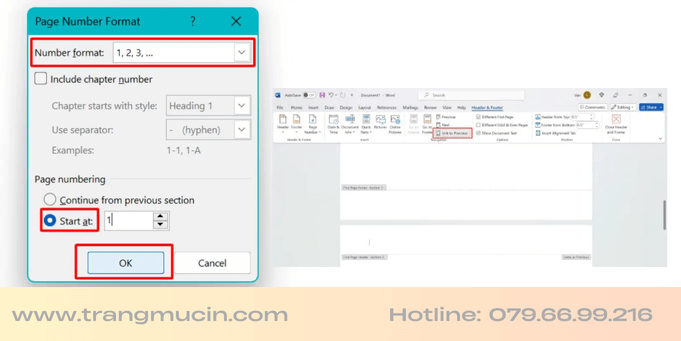 Cách đánh số trang trong word - 3