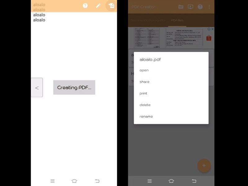 Cách ghép file PDF trên điện thoại Android - 2