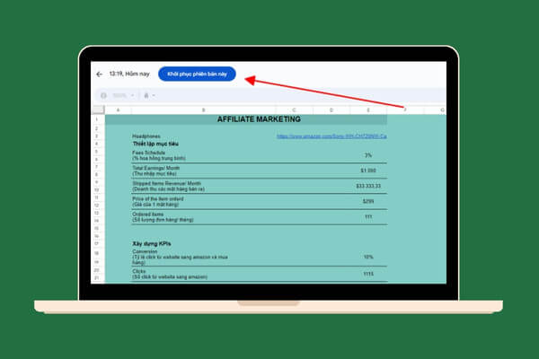 Cách khôi phục Sheet đã xóa trong Google Sheet-3