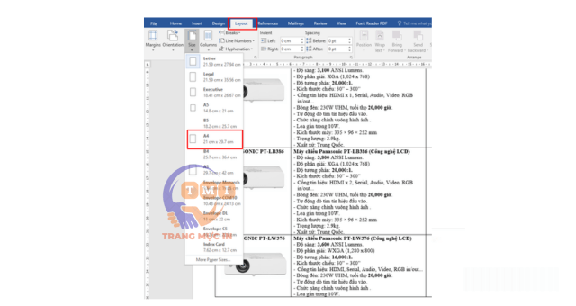 Lỗi máy in bị lệch lề in ra không đúng như trong Word, Excel - 1