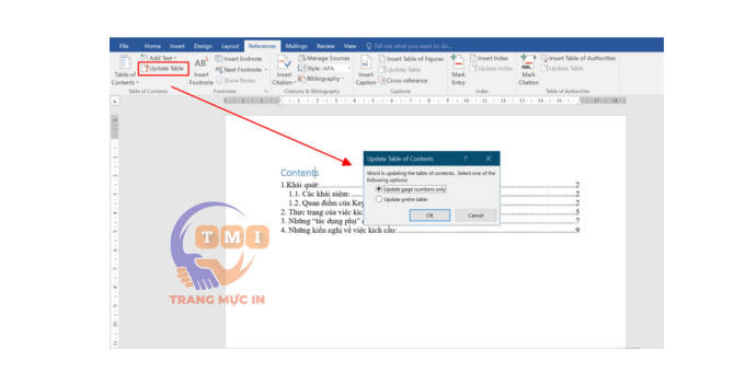 Cách tạo mục lục tự động cho Word 2010, 2016, 2019, 365 trên máy tính Win - 3